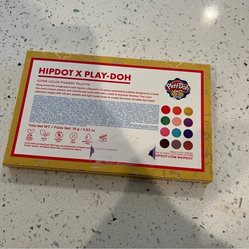 NEW Hipdot Playdoh Eyeshadow Super Color Palette Game Night Collection Play-Doh - Picture 3 of 8